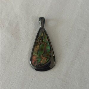 Lia Sophia Iridescent Teardrop Necklace